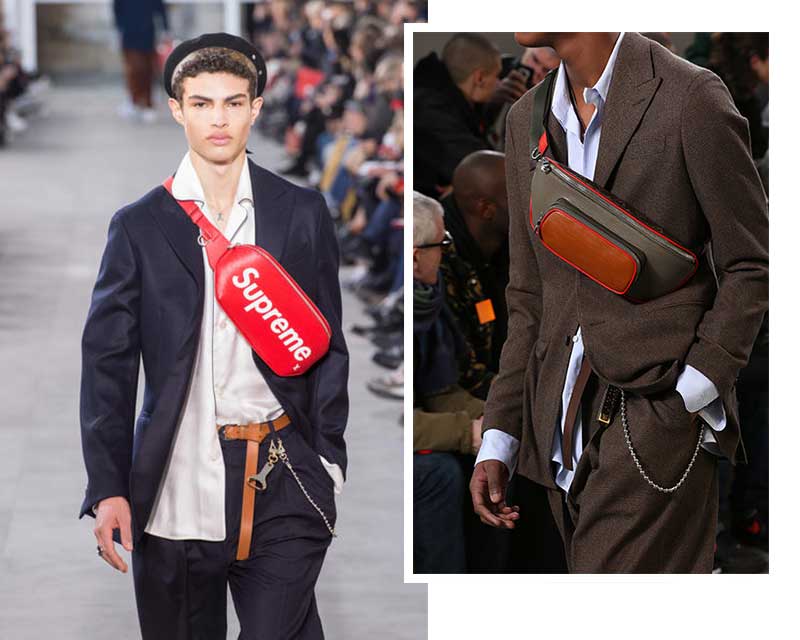 Louis Vuitton x Supreme e il ritorno del marsupio