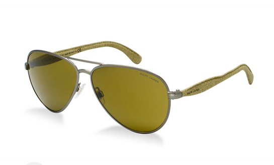 In versione camouflage il modello Aviator proposto da Ralph Lauren